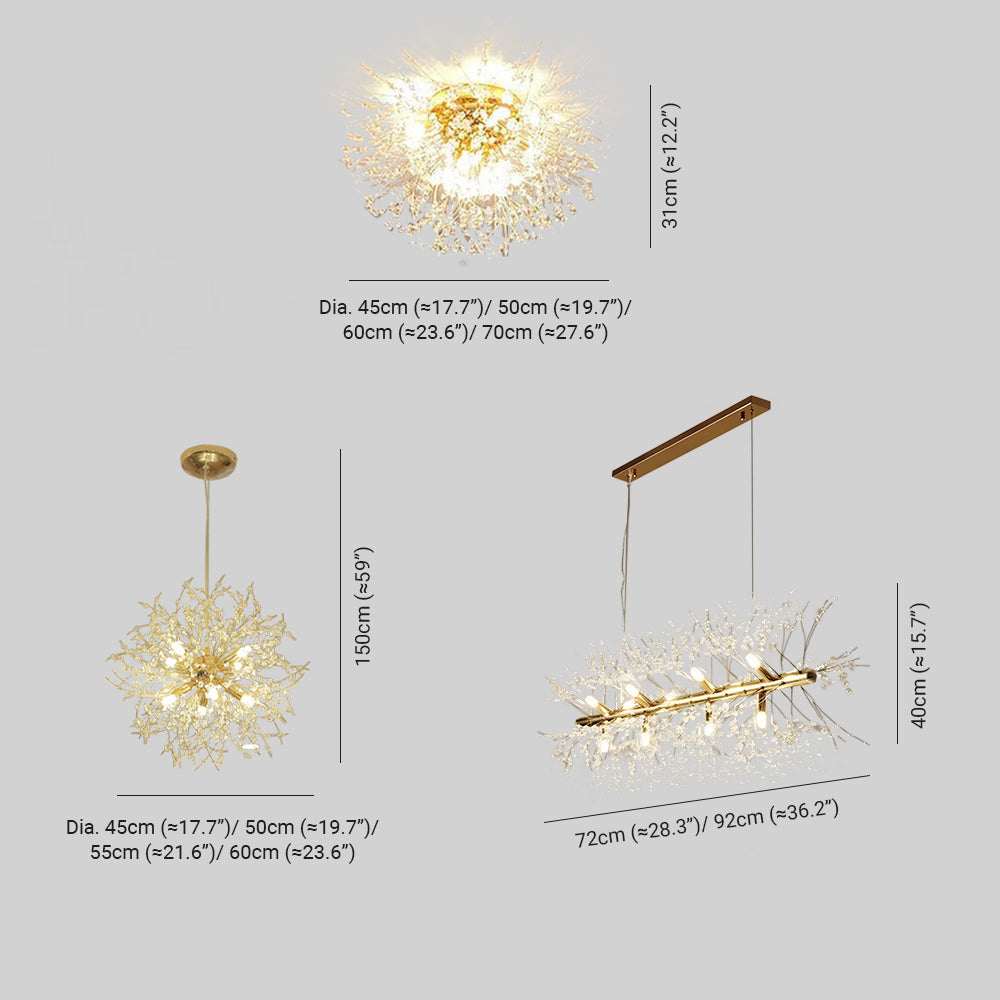Suspension LED Élégante