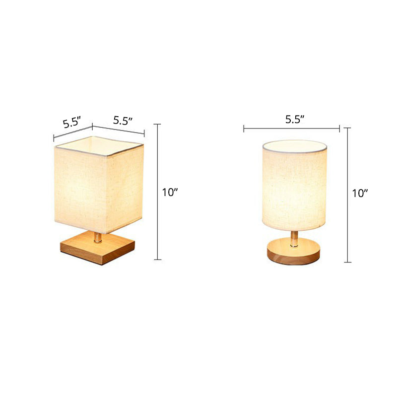 Lampe de table en lin
