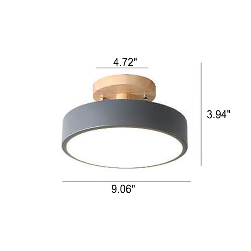 Plafonnier LED scandinave moderne – Éclairage élégant au charme nordique