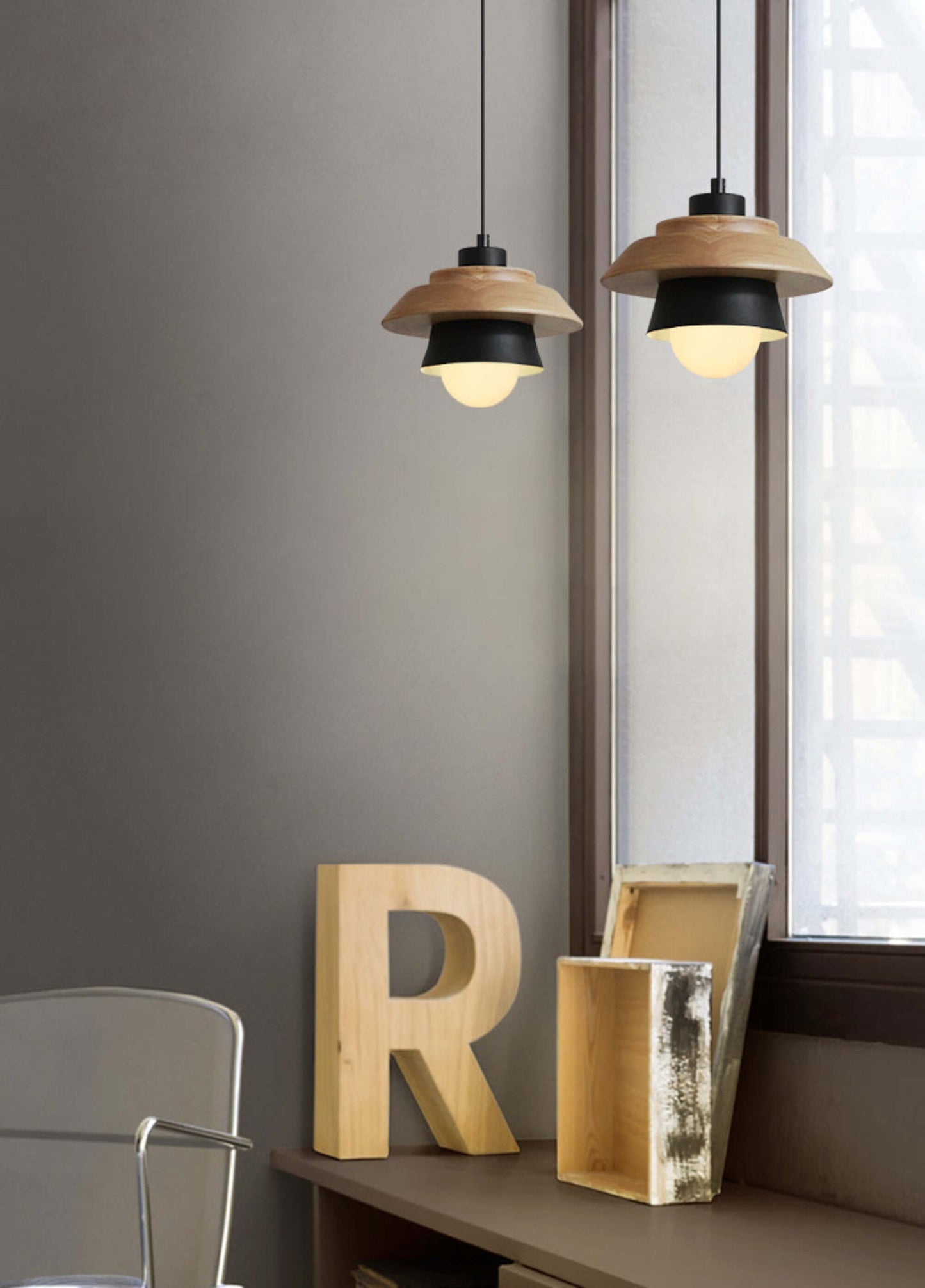 Lampe Nordic Wood Glow