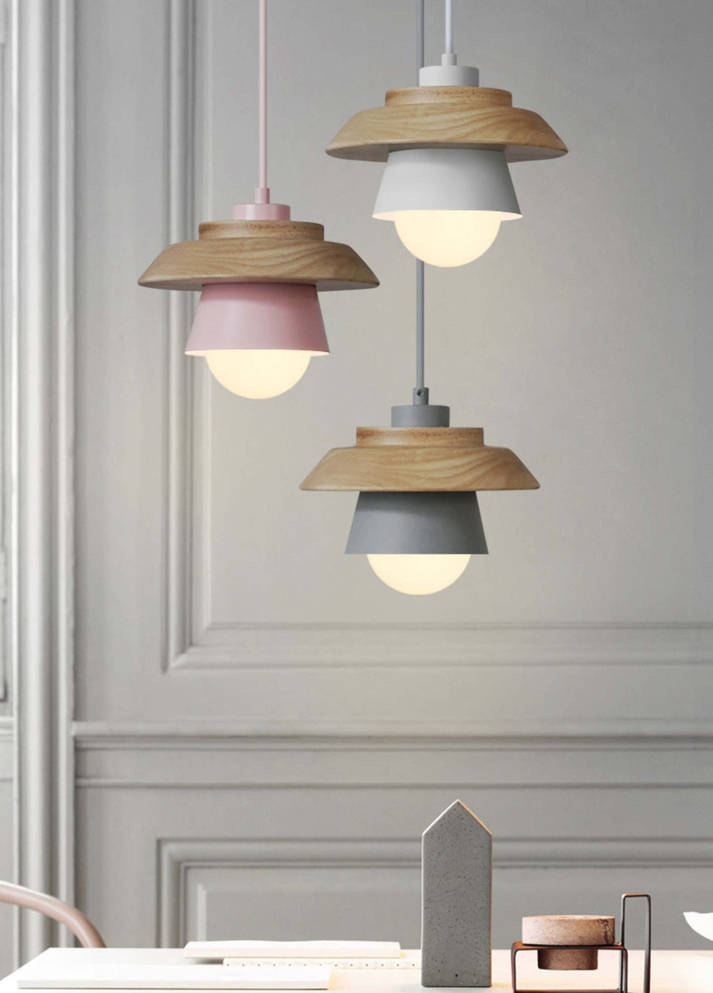 Lampe Nordic Wood Glow