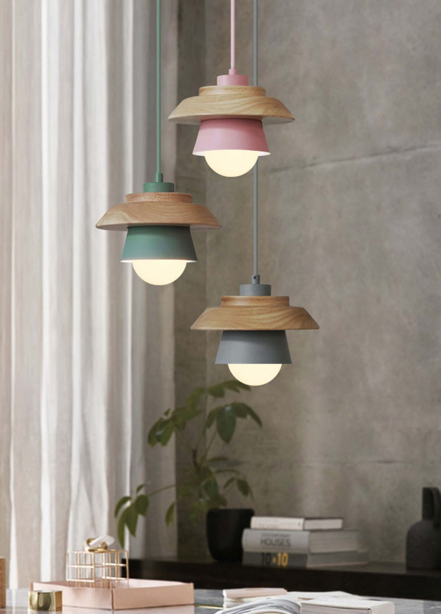Lampe Nordic Wood Glow