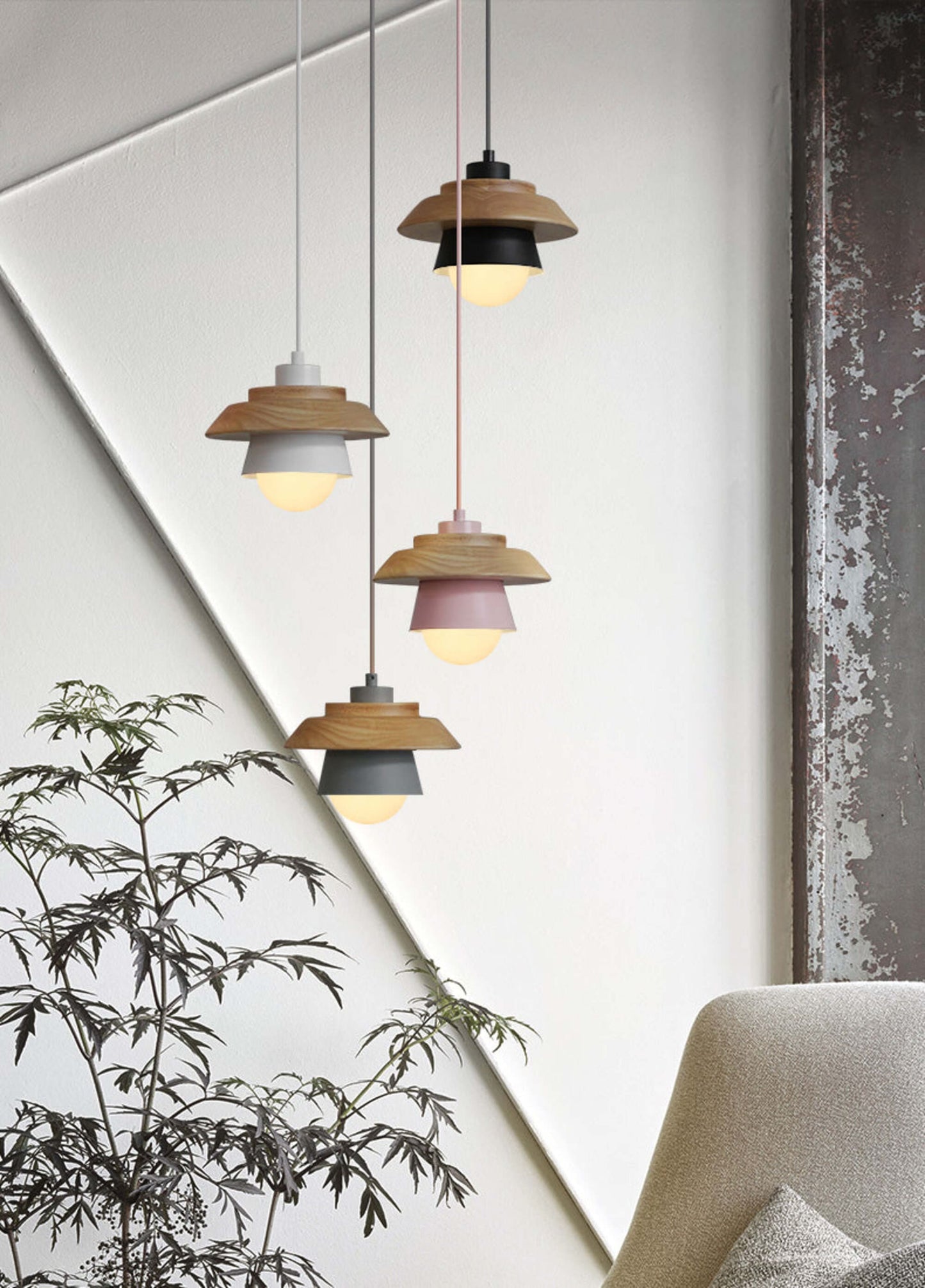 Lampe Nordic Wood Glow