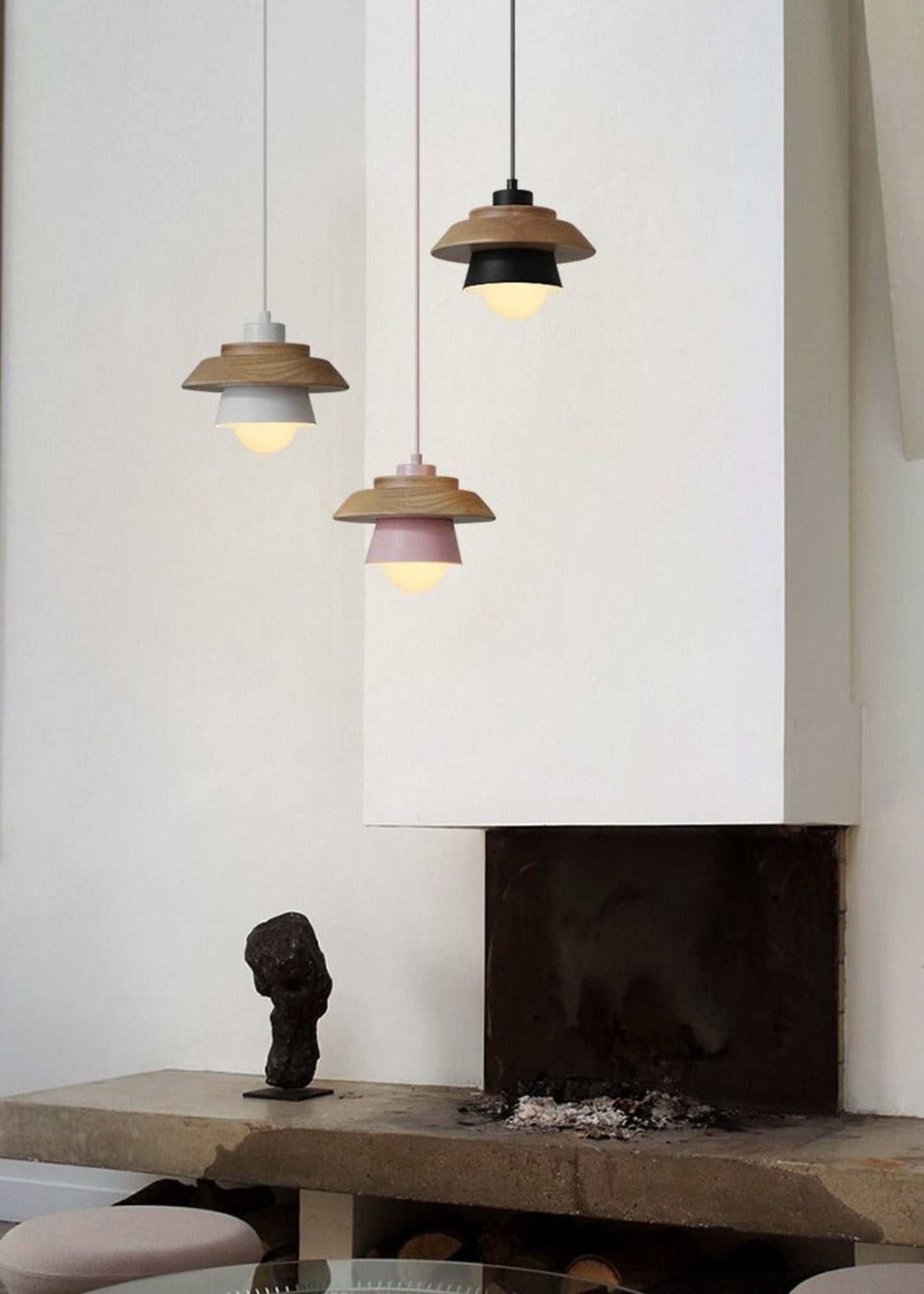 Lampe Nordic Wood Glow