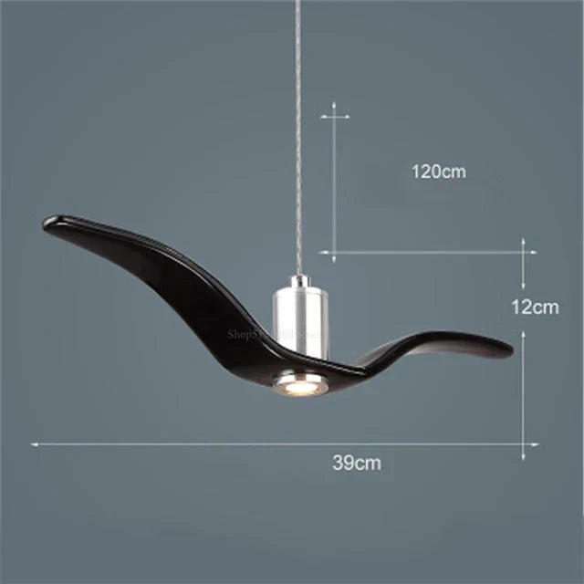 Plafonnier LED moderne avec design pivotant