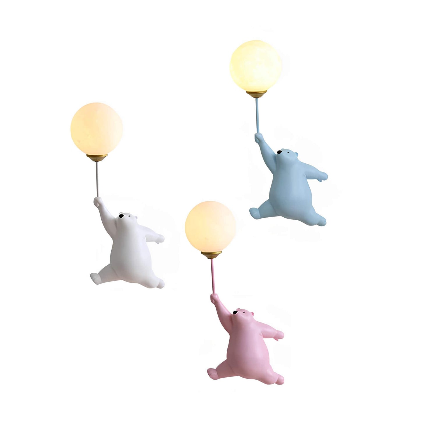 Applique Murale LED Ours pour Chambre d'Enfant