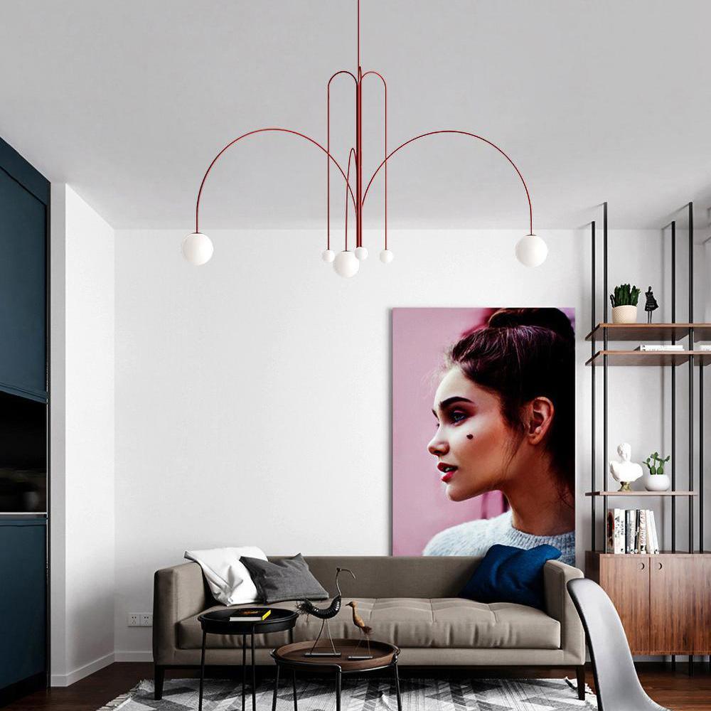 Plafonnier moderne d’art lumineux