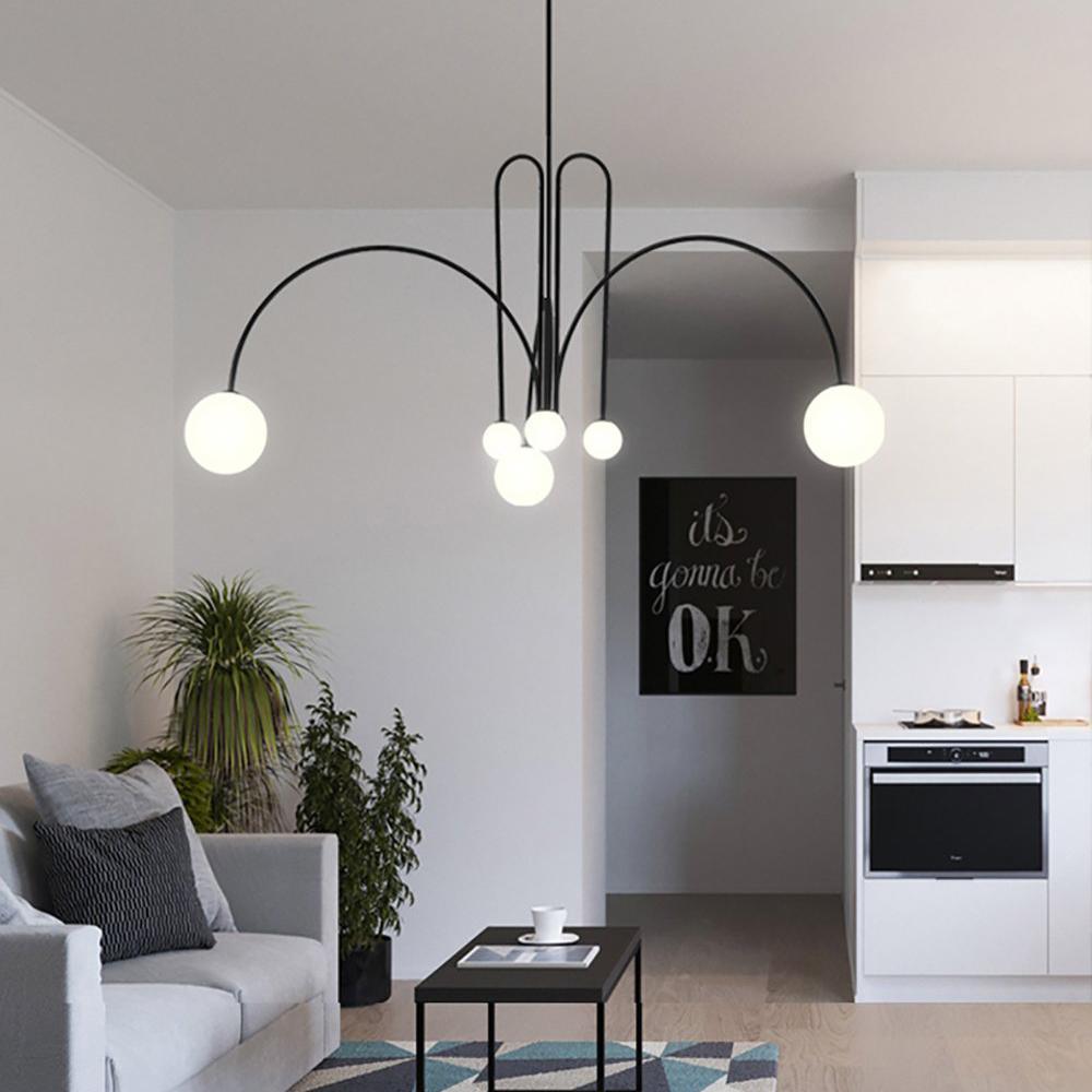 Plafonnier moderne d’art lumineux