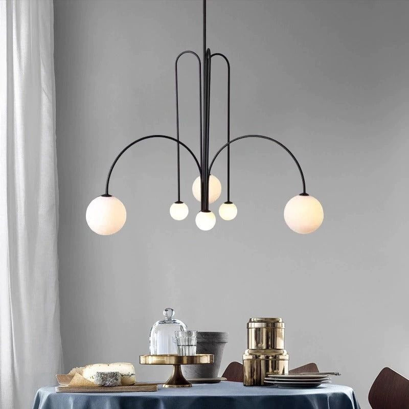 Plafonnier moderne d’art lumineux