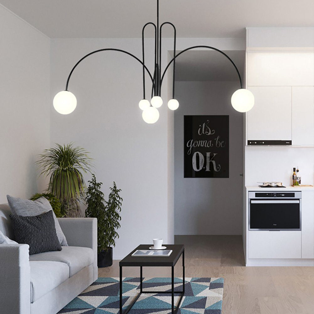 Plafonnier moderne d’art lumineux