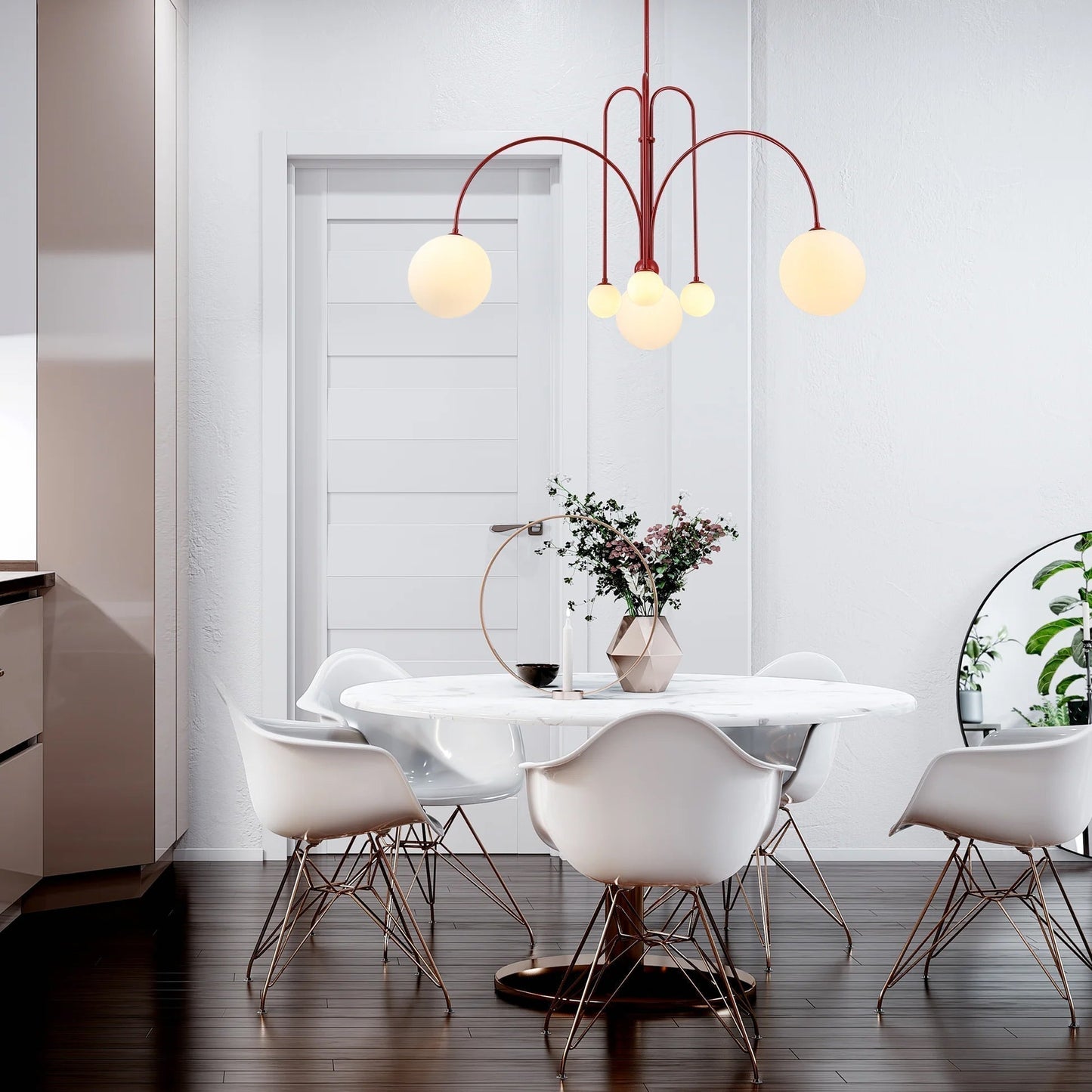 Plafonnier moderne d’art lumineux