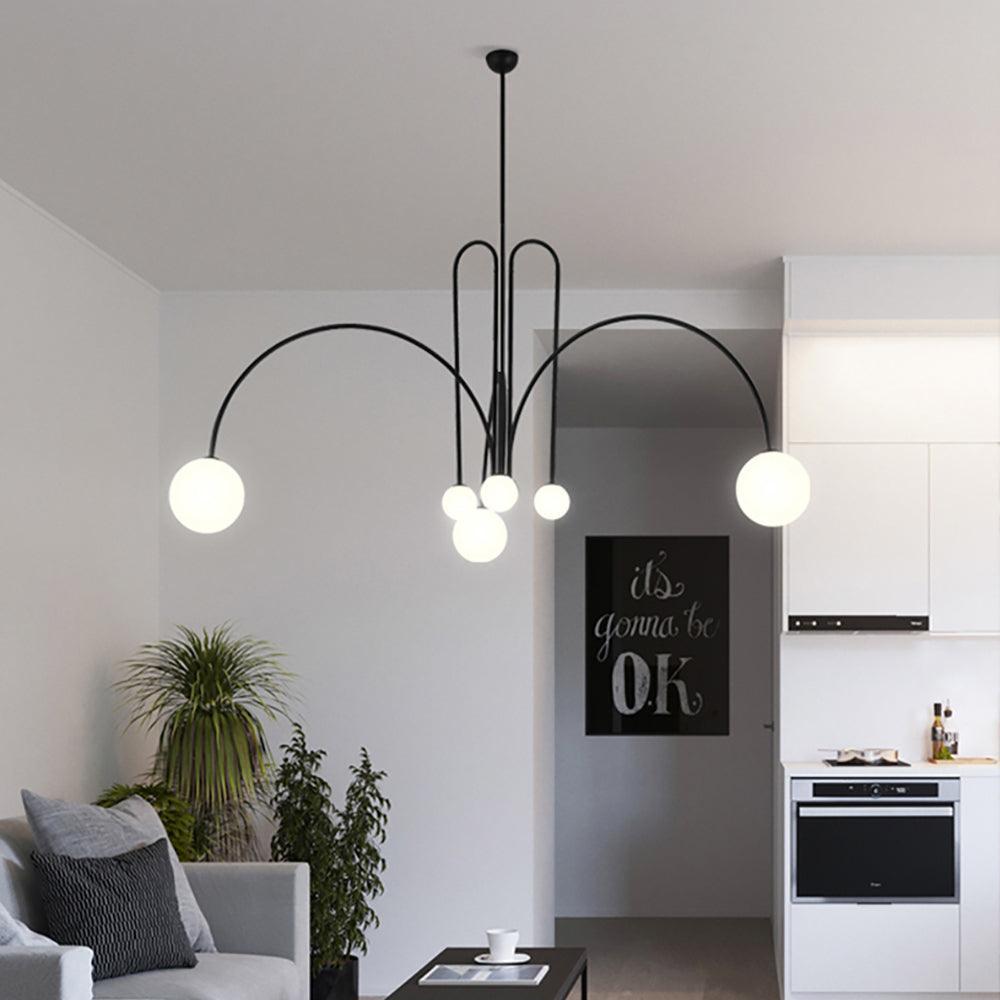Plafonnier moderne d’art lumineux
