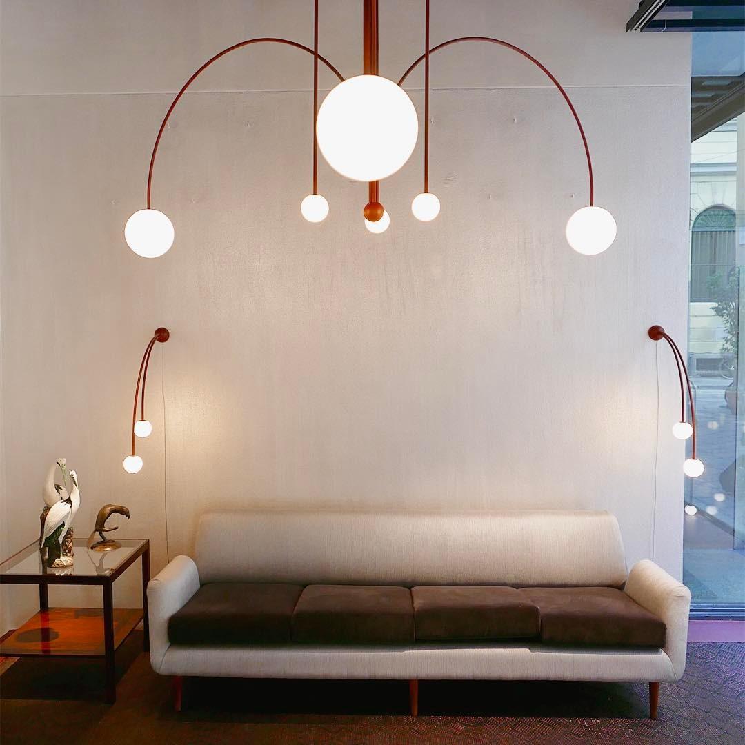 Plafonnier moderne d’art lumineux