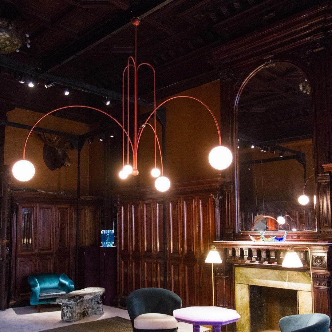 Plafonnier moderne d’art lumineux