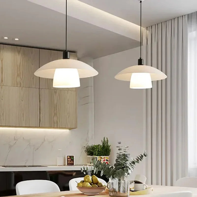 Plafonnier japonais moderne