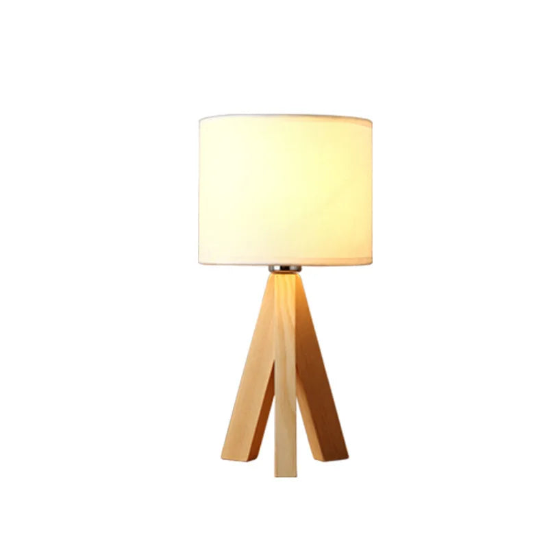 Lampe de table en bois – Design minimaliste avec élégance naturelle