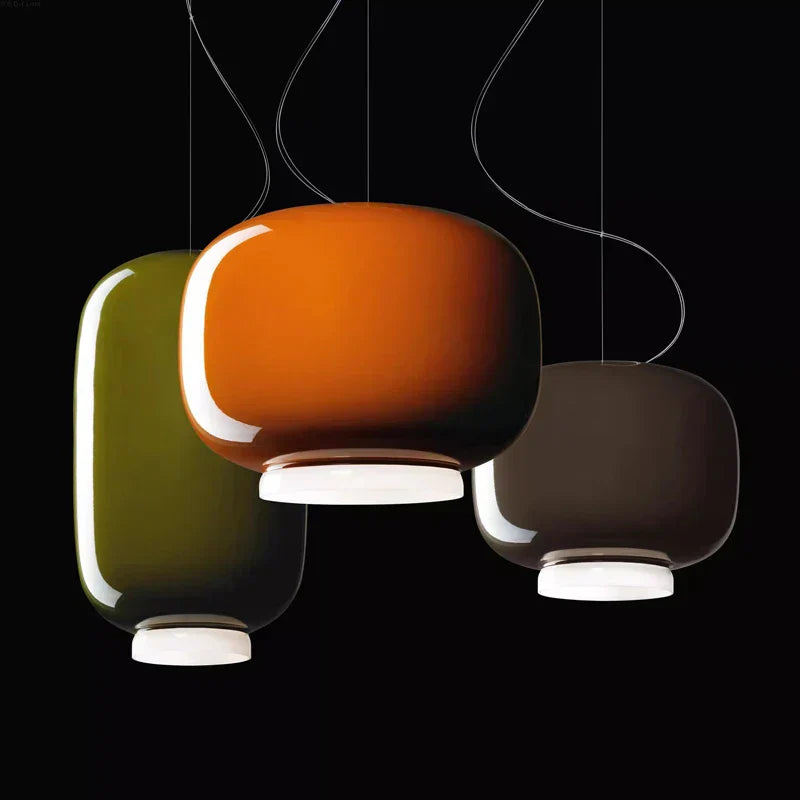 Suspension en verre luxueuse