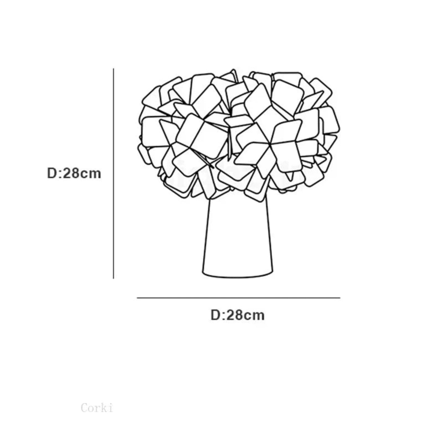 Lampe de Table LED Contemporaine Beam