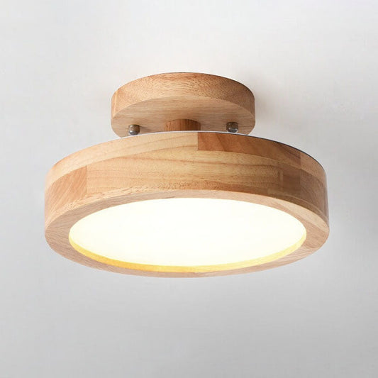 Plafonnier LED scandinave moderne – Éclairage élégant au charme nordique