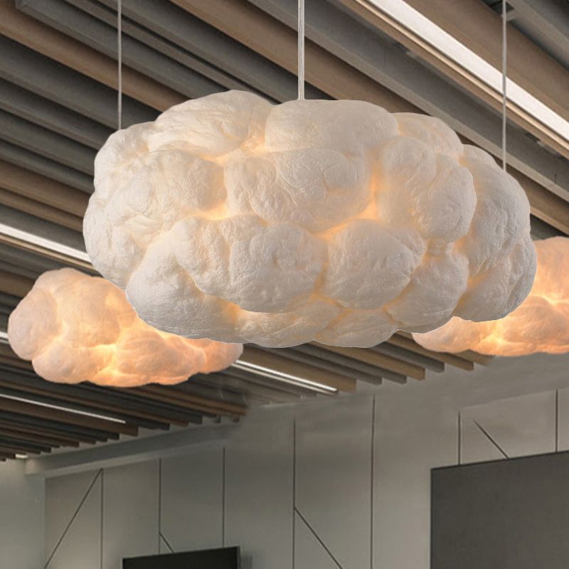 Lampe suspendue LED en forme de nuage