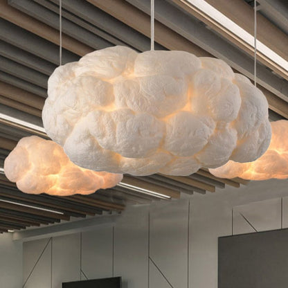 Lampe suspendue LED en forme de nuage