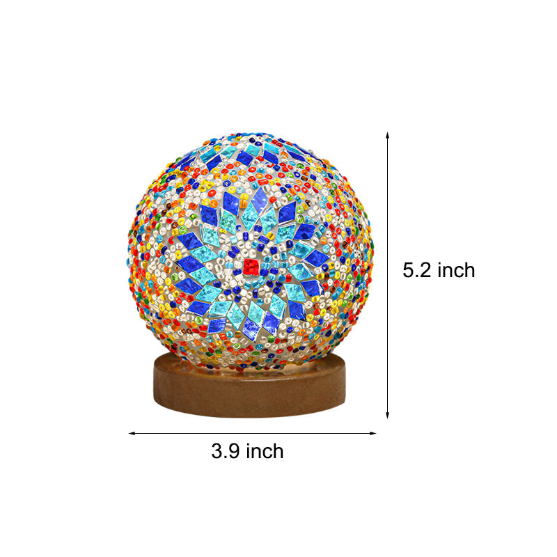 Lampe de Table Mosaïque Dimmable Élégante