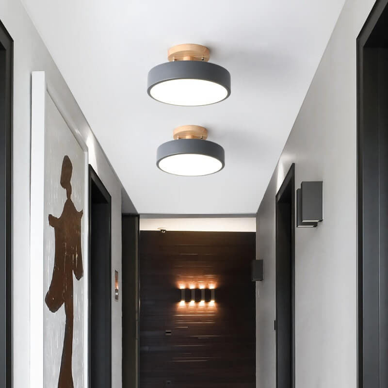 Plafonnier LED scandinave moderne – Éclairage élégant au charme nordique