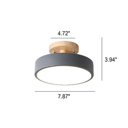 Plafonnier LED scandinave moderne – Éclairage élégant au charme nordique