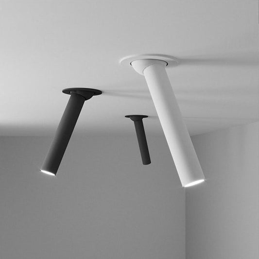 Plafonnier Spot LED à Long Cylindre