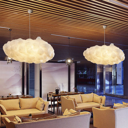 Lampe suspendue LED en forme de nuage