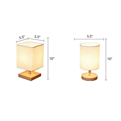 Lampe de table en lin