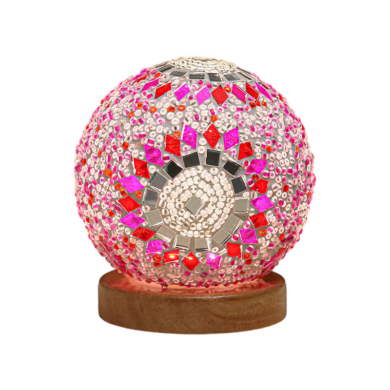 Lampe de Table Mosaïque Dimmable Élégante