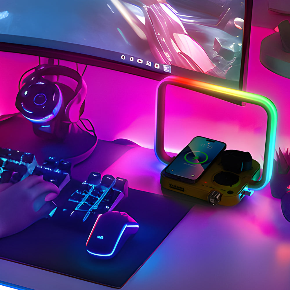 3-en-1 Lampe de table RGB