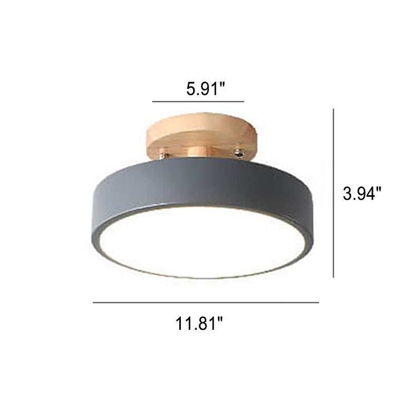 Plafonnier LED scandinave moderne – Éclairage élégant au charme nordique