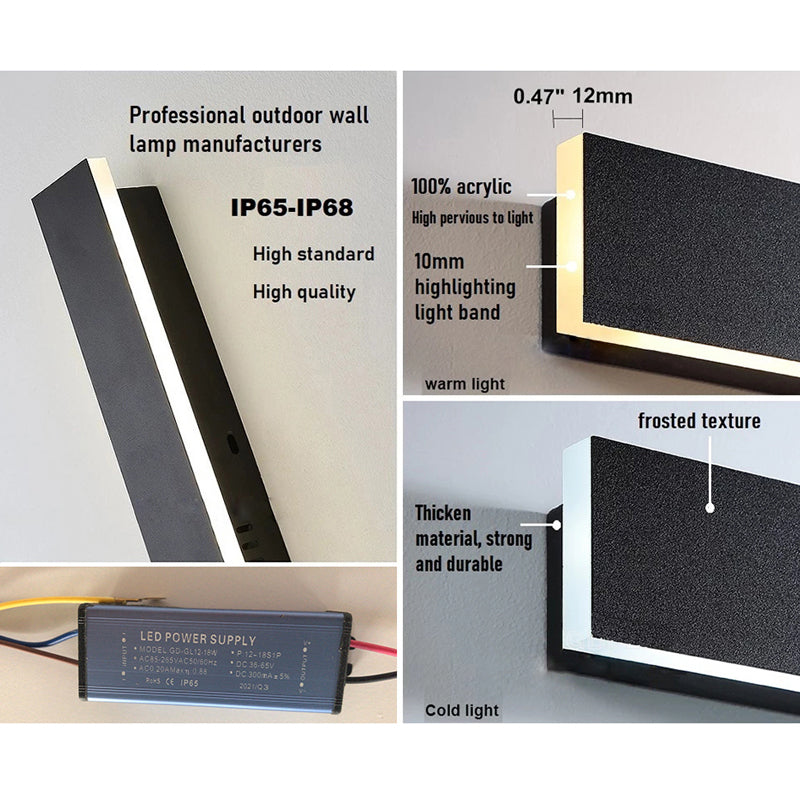 Applique Murale Extérieure LED Étanche