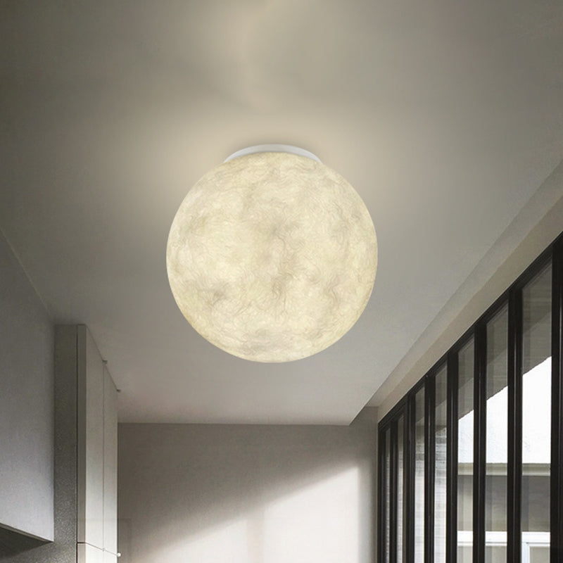 Plafonnier de Balcon en Verre Lunaire