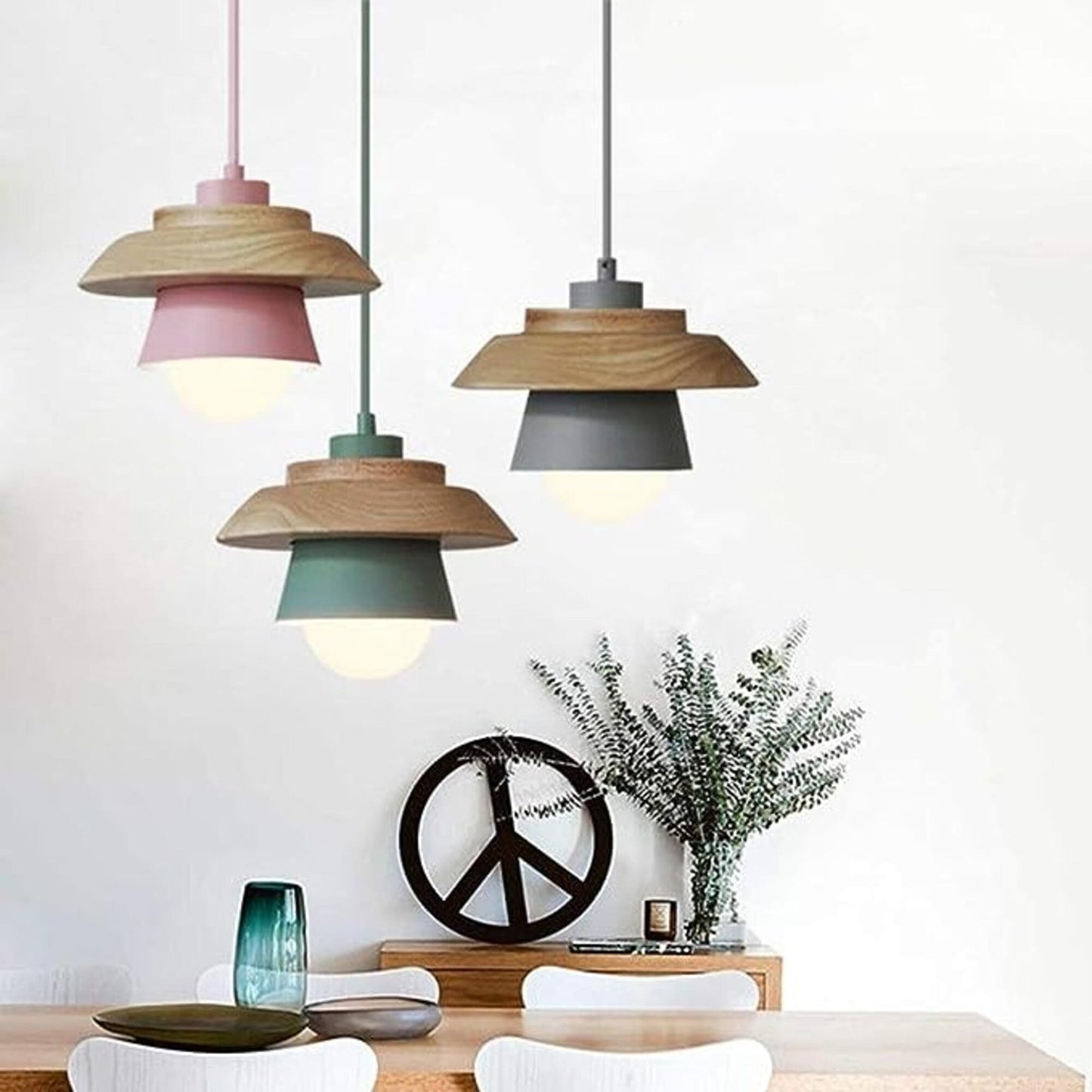 Lampe Nordic Wood Glow