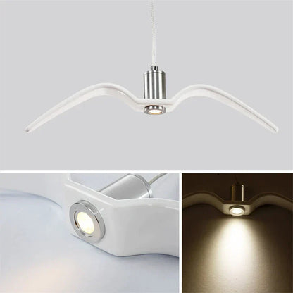 Plafonnier LED moderne avec design pivotant