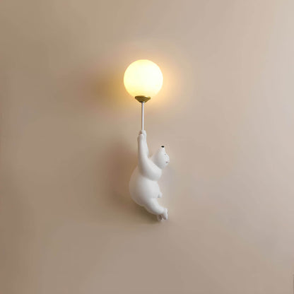Applique Murale LED Ours pour Chambre d'Enfant