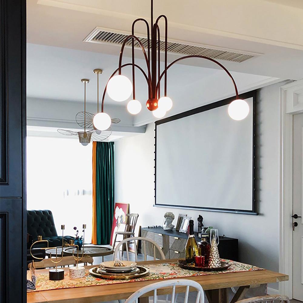 Plafonnier moderne d’art lumineux