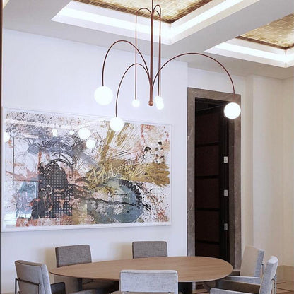 Plafonnier moderne d’art lumineux