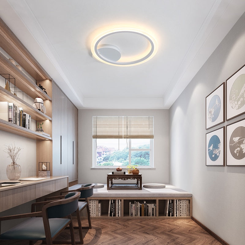 Élégante Suspension LED en Anneau
