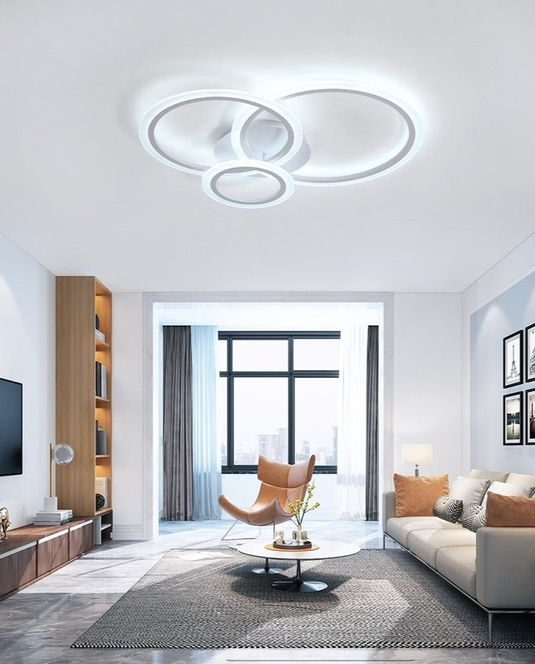 Élégante Suspension LED en Anneau