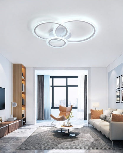 Élégante Suspension LED en Anneau