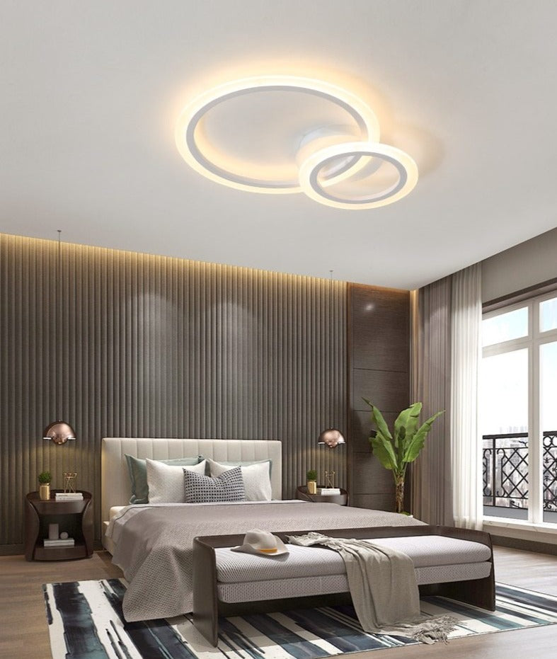 Élégante Suspension LED en Anneau