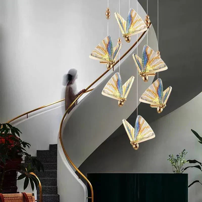 Suspension Élégante Papillon