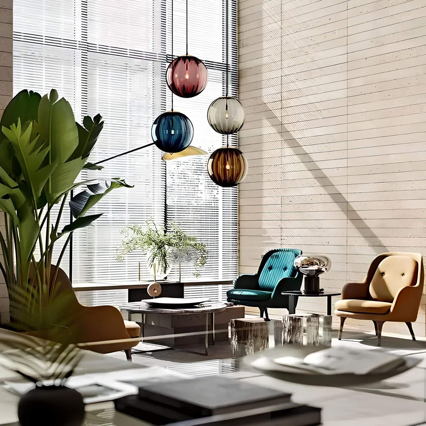 Suspension LED écoénergétique pour une ambiance intemporelle