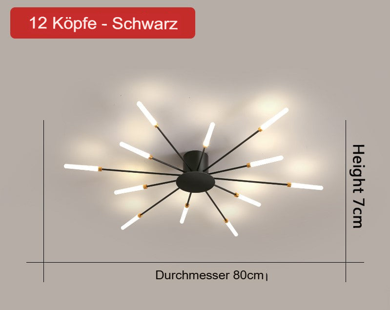 Suspension LED Élégante en Barre