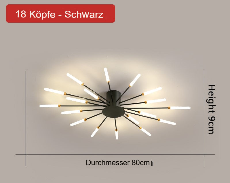 Suspension LED Élégante en Barre