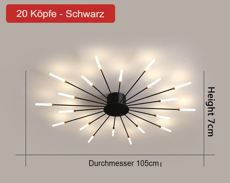 Suspension LED Élégante en Barre